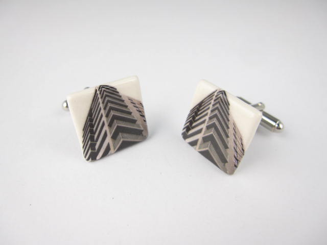 Olympic development authority flats cufflinks